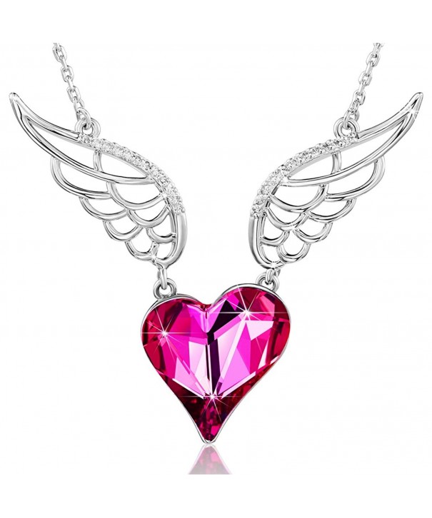 Love Heart Jewelry for girls Pendant Necklace Crystals From SWAROVSKI ...