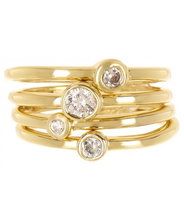 CZ Wholesale Gemstone Jewelry Stackable Ring Set - CE184X6LTZU