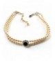 Imitation Wedding Necklace Jet Black Central