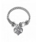 Bracelet Silver Plated Lobster Crystal