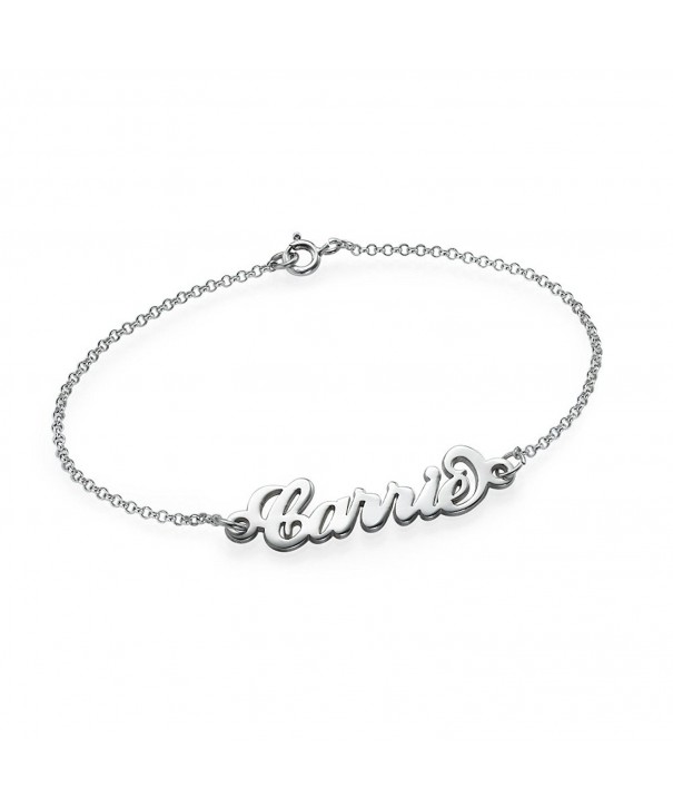 Personalized Carrie Name Bracelet Anklet