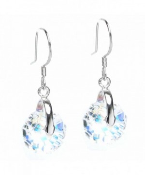 Sterling Swarovski Elements Borealis Briolette