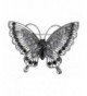 Alilang Antique Inspire Rhinestones Butterfly