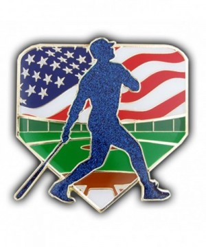 PinMarts Baseball Patriotic Trading Enamel