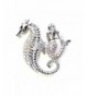 Faship Sparkling Crystal Seahorse Mermaid