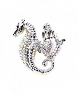 Faship Sparkling Crystal Seahorse Mermaid