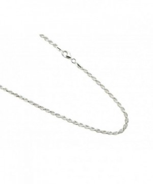 Sterling Silver Diamond cut Italian Necklace