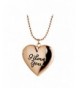 Letter Friend Picture Living Necklace