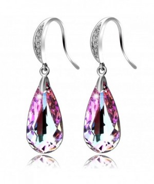 SILYHEART Teardrop Earrings Swarovski Crystals