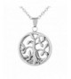 VALYRIA Cremation Stainless Filigree Necklace