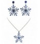 Faship Snowflake Necklace Earrings Brilliance