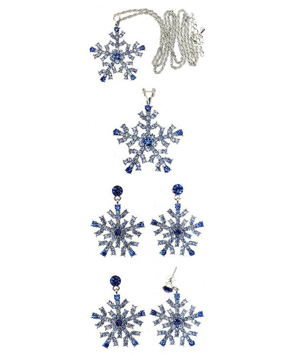 Frozen 2 Snowflake September Birthstone Necklace | Asha Jewelry