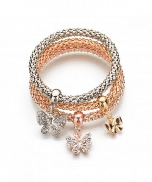 COMISAN Stretch Bracelets Elastic Butterfly