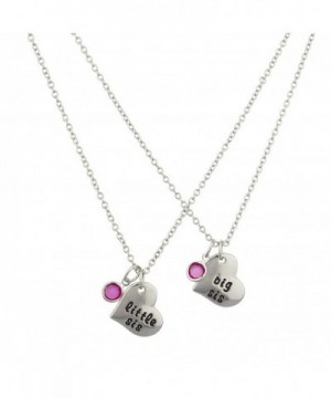 Lux Accessories Silvertone Little Necklace