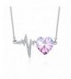 Necklace Swarovski Heartbeat Anniversary Girlfriend