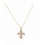 Lux Accessories Saints Pendant Necklace