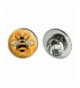 Honeycomb Metal 0 75 Lapel Pinback