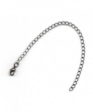 Gunmetal Plated Necklace Extender Lobster