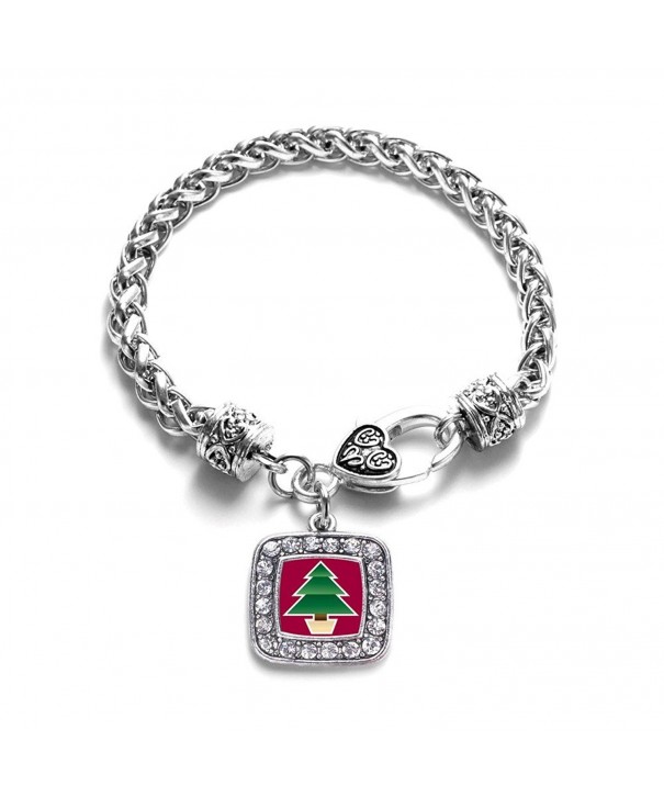 Christmas Holiday Classic Silver Bracelet
