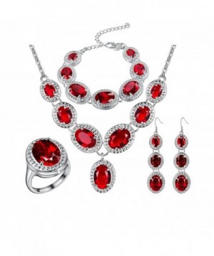 J MOSUYA Sterling Valentine Swarovski Elements