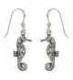 Jewelry Trends Sterling Seahorse Earrings