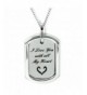 Love You Heart Pendant Necklace