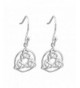 Sterling Trinity Distinct Fish hook Earrings