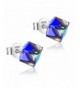 Sterling Hypoallergenic Earrings Swarovski Crystals