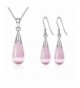 Injoy Jewelry Teardrop Synthetic Necklace